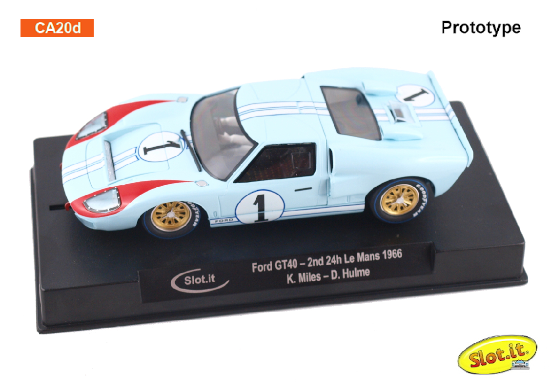 SICA20D Ford GT40  n.1 24h Le Mans 1966 ( Pre Order )